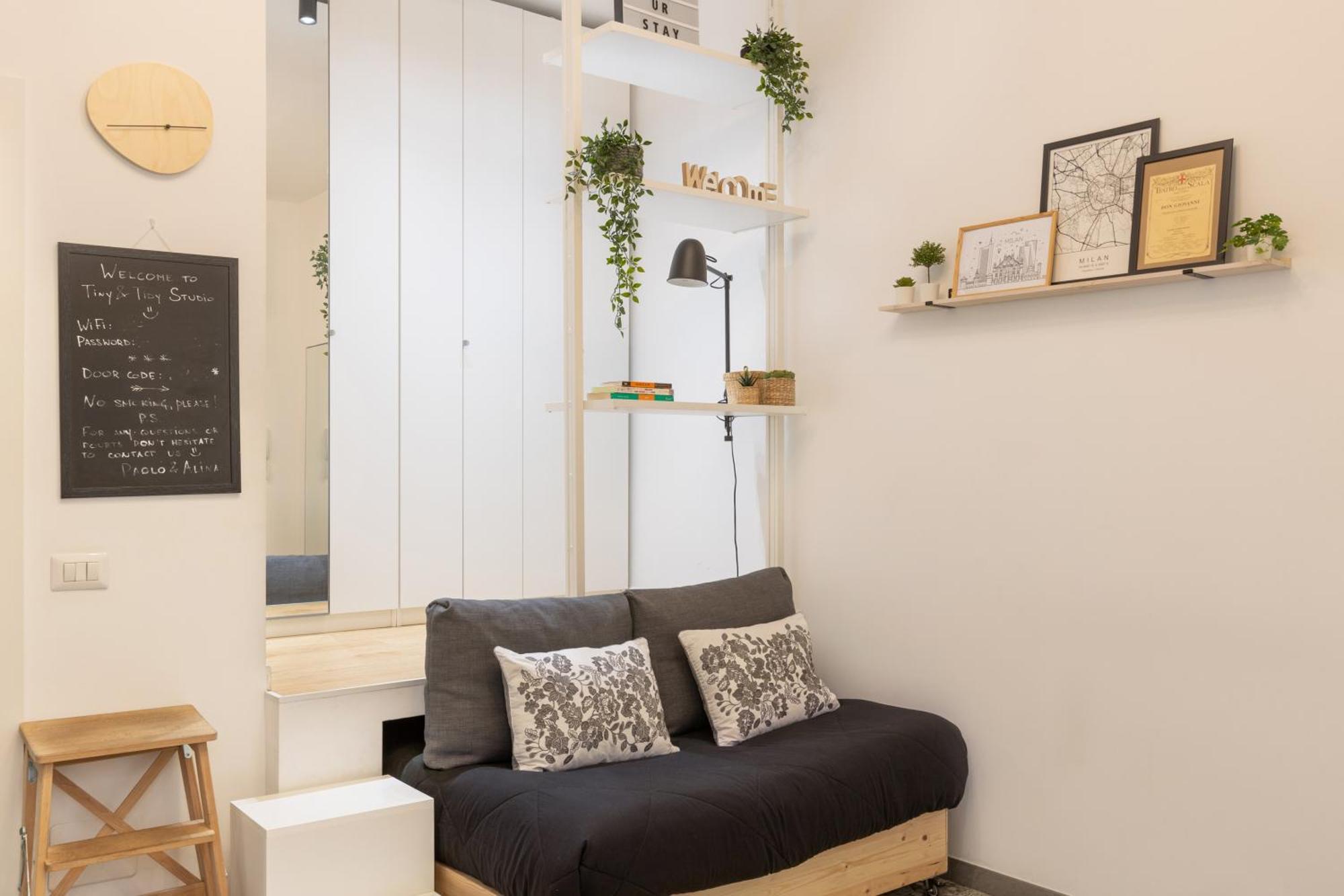 Tiny & Tidy Studio In The Key Area Of Milán Exteriér fotografie